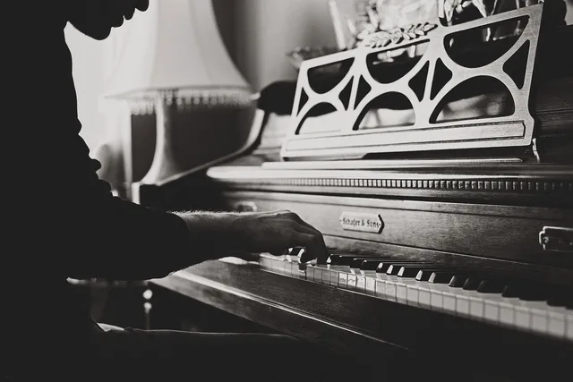 piano, classical music, piano player, pianist, man, music, musical instrument, musician, person, melody, monochrome, black and white, piano, piano, piano, piano, piano, music. Why musicians' causes of death are not recorded